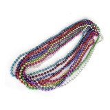 Collar Perlas Plastico De Colores Carioca Cotillon X1u