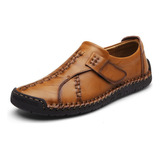 Hombre Mocasines Zapatos Casual Cuero Causales Calzado