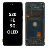 Para Samsung S20 Fe 5g G781 Pantalla Táctil Lcd Oled C/marco