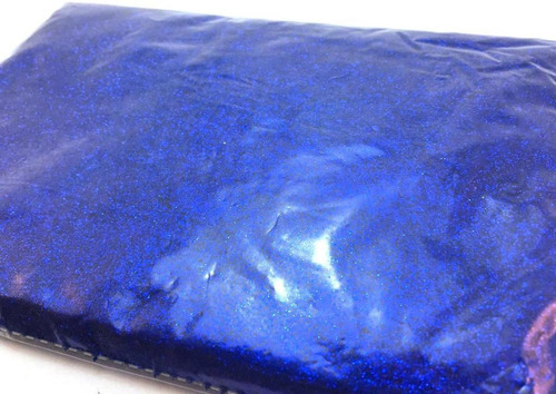 Glitter Em Pó 500 Gramas Dourado Escolar Cor Azul-escuro