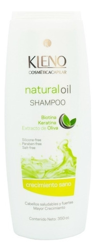 Shampoo Kleno Natural Oil Anti Quiebre Sin Sulfato X 350