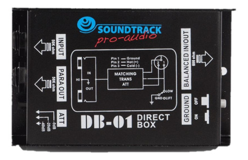 Caja Directa Soundtrack Db-01 Pasiva/plug/atenuador