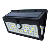 Panel Reflector Solar 52 Led Sensor Movimiento Exterior