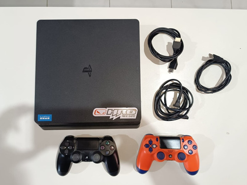 Playstation 4 Slim De 1 Tb Con 3 Controles Juegos Incluidos 