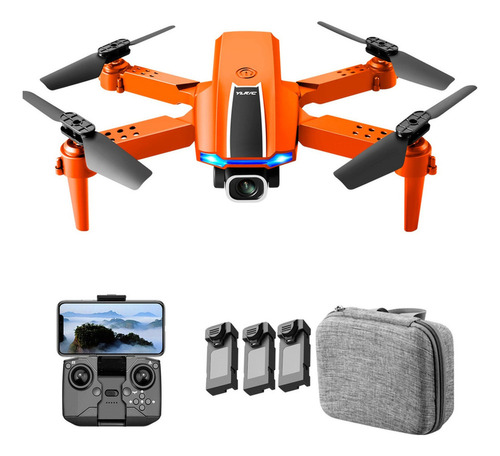 1 Mini Drones Espías Cámara 4k Hd Baratos +3 Baterías