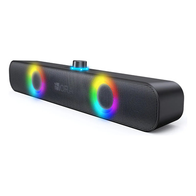 1 Hora Bocina Bluetooth Portátil Para Pc Inalámbrica Boc241 Negro | Meses sin interés