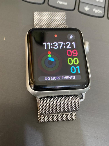 Apple Watch 3 38mm Gps Prata Vitrine Garantia + Brindes S3