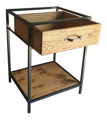 Mueble Bajo Mesada Industrial Con Cajon Cocina Estante 50x55