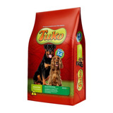 Ração Tuko Cães Adultos 7kg Bom E Barato Dog Carne 19% Prot