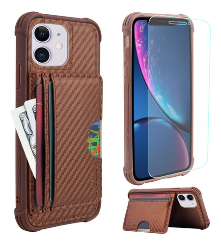 B1b Byoneby Funda Cartera Case Leather Para iPhone