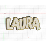 Archivo Stl Para Impresión 3d, Lampara Laura
