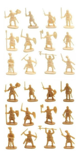 400 Pcs/set Medieval Soldiers Model Toy 2024