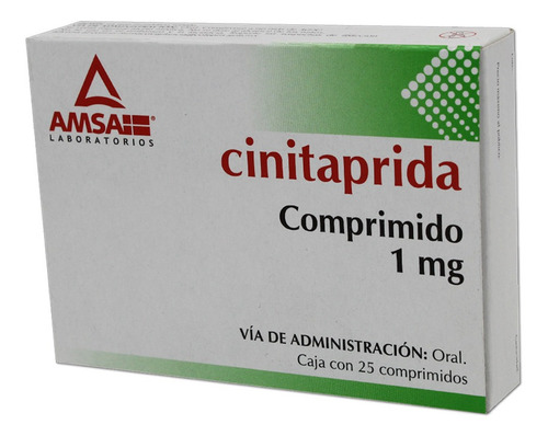 Cinitaprida 25 Comprimidos 1mg