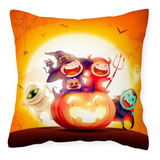 Cojín Arg Almohada Calabaza Disfraces Niños Halloween 45x45