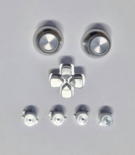 Kit Botões Analogico Dpad Aluminio Controle Dualsense De Ps5