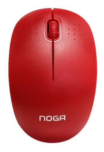 Mouse Inalámbrico Noga Ng-900u Rojo Nuevo