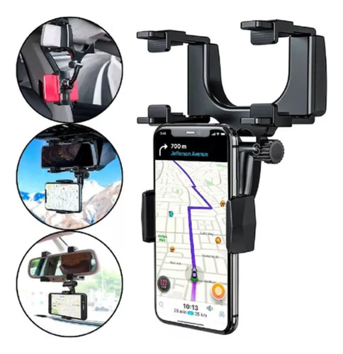 Suporte De Celular Para Carro Gps Universal 360 Graus 