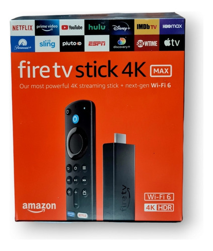 Amazon Fire Tv Stick 4k Max Wifi6 Control Remoto Alexa Voice