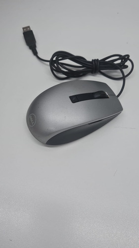 Mouse Óptico Dell Cinza Usb - Usado