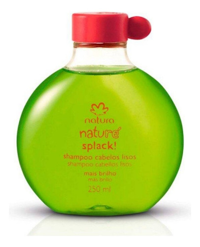 Natura Shampoo Nature Splack Cabelos Lisos 250ml