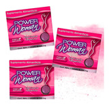 Power Woman Cartera Pastilla Rosa 3 Tabletas De 500mg