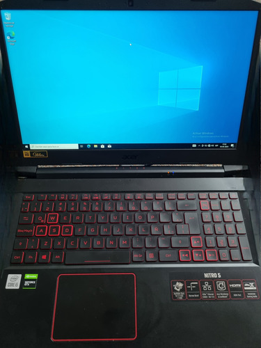 Notebook Gamer Acer Nitro 5 I5  Color Negro