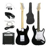 Guitarra Eléctrica Davison Guitars Con Amplificador Y