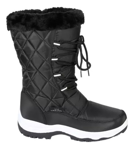 Botas De Invierno Aborregadas Para Mujer Viaurbana Tendencia