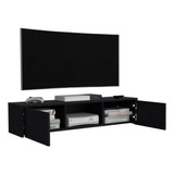 Mesa Para Tv Flotante Gleid, Wengue