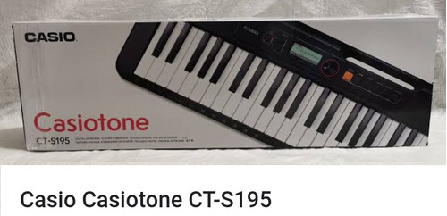 Teclado Casio Ct-s195 Pedal+porta Partitura+suporte - 