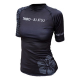 Lycra Tribo Femme Rashguard Bjj Jiu-jitsu Mma Thai Crossfit