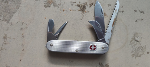 Canivete Victorinox Alox Pioneer Harvester Raríssimo!