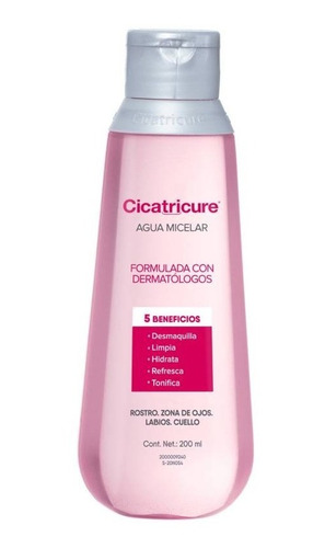 Cicatricure Agua Micelar  200ml 5 Beneficios