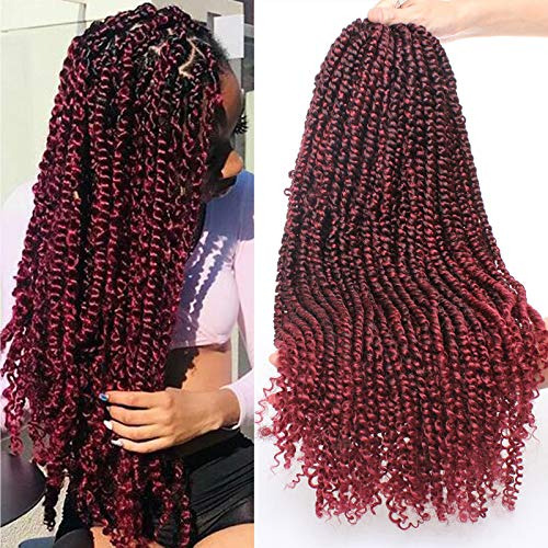 Leeven - 6 Paquetes De Trenzas Crochet Africanas Pre-abrocha