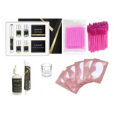 Kit Completo Lash Lifting Permanente Cilios Tintura Ox Pads