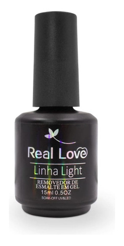 Removedor De Esmalte Em Gel Linha Light 8ml - Real Love