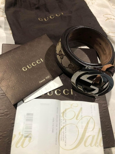 Cinturón Gucci, 95cm Se Entrega Con Cubrepolvo Caja & Ticket