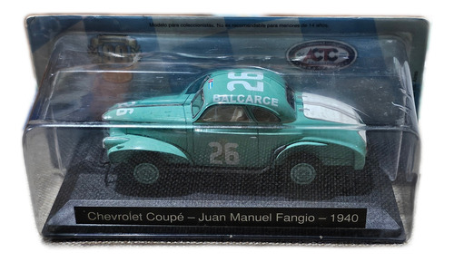 Chevrolet V8 Coupe Juan Manuel Fangio 1940 Escala 1:43