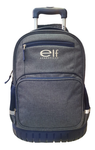 Mochila Con Carro Escolar Primer Grado Elf Tikal Belgrano