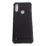 Capinha Case Preta Emborrachada Para Moto E7 Power Xt2097-5