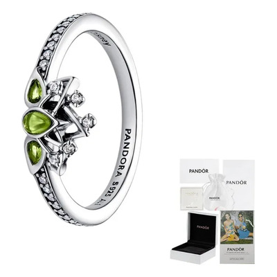 Pandora Anillo Corona Tiana Disney Princesa El Sapo + Kit Talla 8-56 | Meses sin interés
