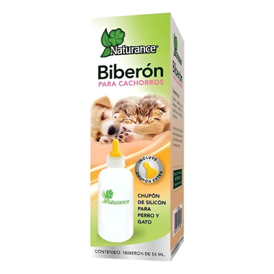 Mamila Para Cachorro Gatito 56 Ml Biberon Con Chupon Extra | Meses sin interés