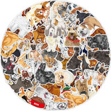 Sticker Adhesivo Calcomania Vinilo Decorativo Portatil Dogs
