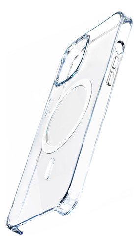Case Capa Clear Magnetica Para iPhone 14 14 Pro E Max Glass