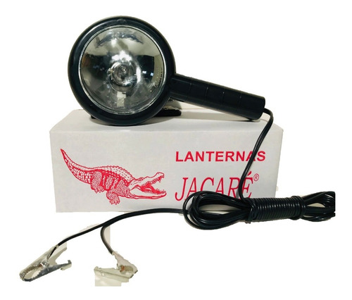 Siribi Jacaré Com Garras Pra Bateria 12v E Lampada H3 