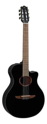 Guitarra Clásica Yamaha Nx Ntx1 Para Diestros Black Brillante