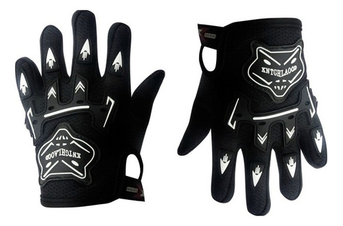 Guantes Para Bicicleta Moto Deportes Niños Niñas Kntghlaood