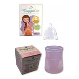 Copa Menstrual Maggacup Silicona + Vaso Esterilizador Color