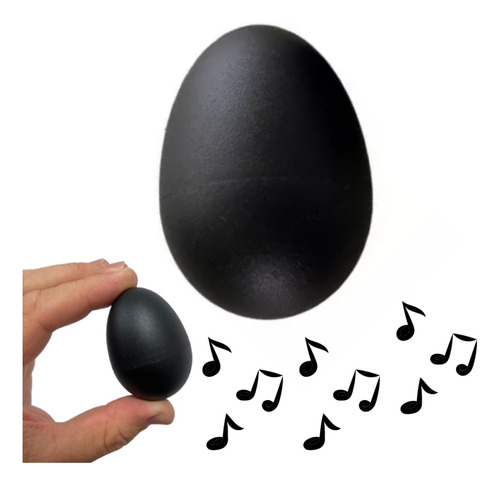 Ovinho Colorido Ganzá Chocalho Percussão Egg Shaker Hertz