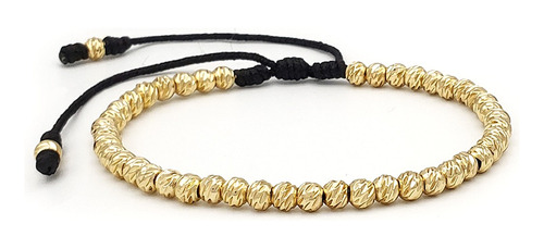 Pulsera Oro Laminado 18k Balin Diamantado 4mm Iconic Store